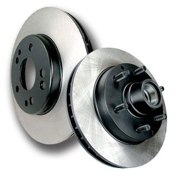 Centric 05-07 Ford Focus (Exc SVT) Rear Drum/Disc Premium Front Rotor