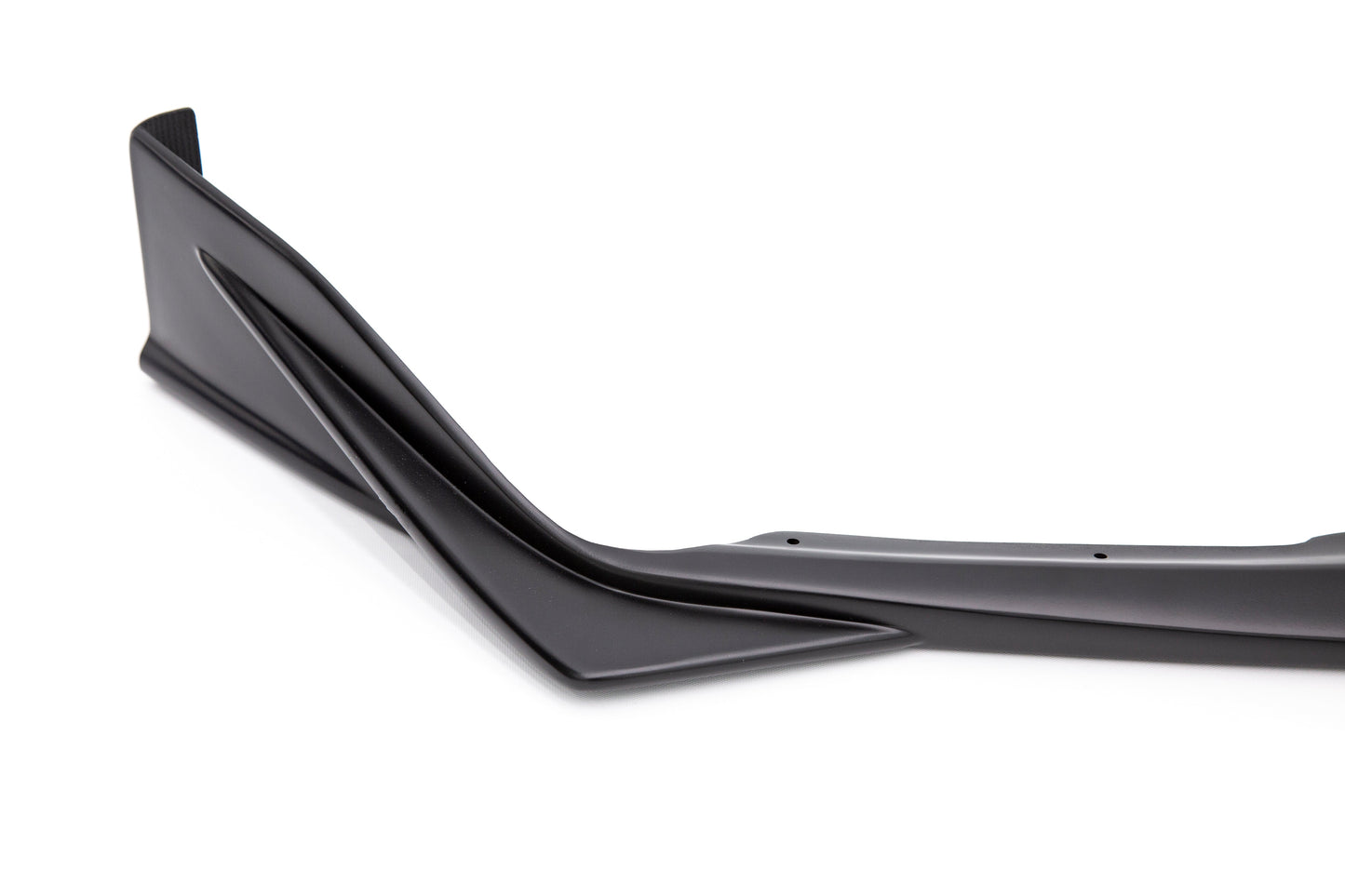 OLM S208 Style Front Lip - Matte Black - 2015-2021 Subaru WRX / STI