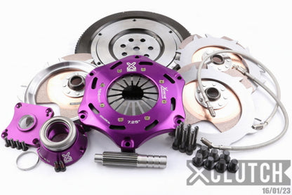 XClutch 1997 Mitsubishi Lancer EVO IV 2.0L 7.25in Triple Solid Ceramic Clutch Kit - Graveyard Performance