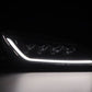 AlphaRex 99-09 Honda S2000 NOVA-Series Projector LED Headlights - Alpha-Black