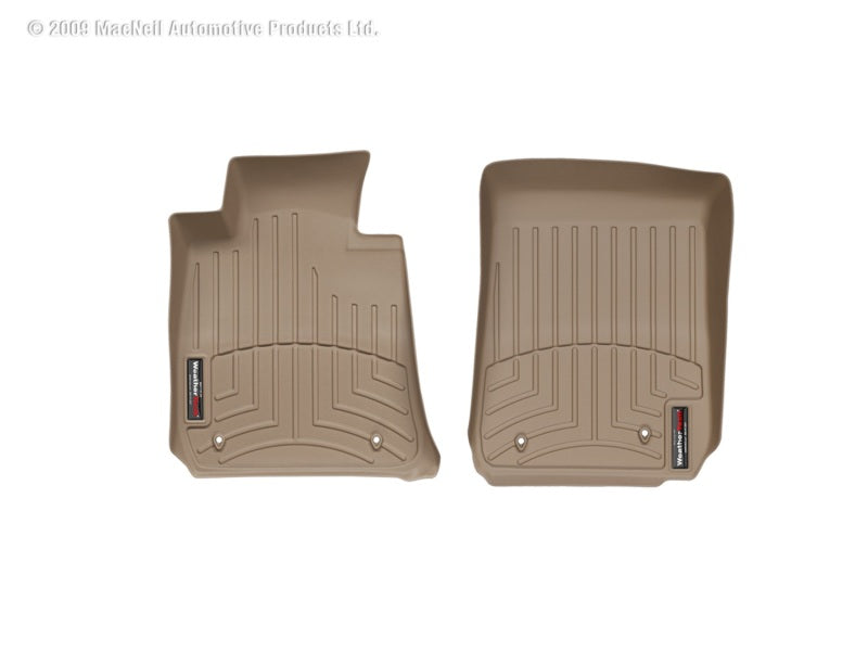 WeatherTech 06-12 BMW 335i Front FloorLiner - Tan - Graveyard Performance