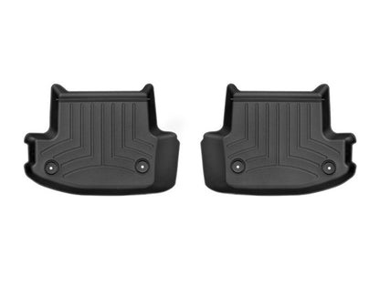 WeatherTech 2018+ Audi A5/S5 Rear FloorLiner - Black (Cabriolet) - Graveyard Performance