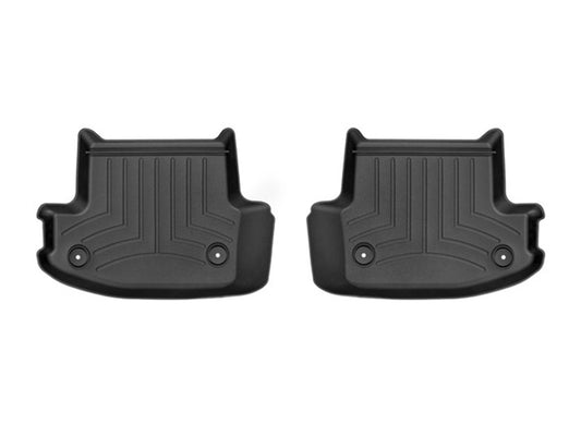 WeatherTech 2018+ Audi A5/S5 Rear FloorLiner - Black (Cabriolet) - Graveyard Performance