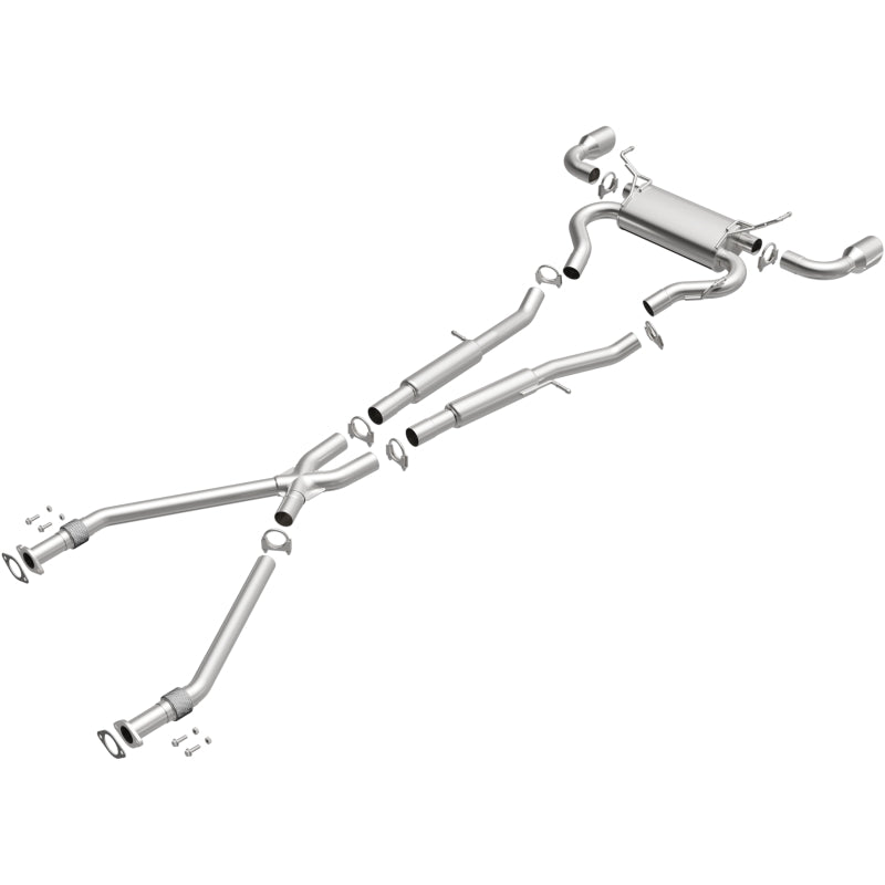 BRExhaust 09-20 Nissan 370Z 3.7L Exhaust Kit - Graveyard Performance