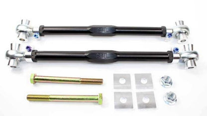 SPL Parts 06-13 BMW 3 Series/1 Series (E9X/E8X) Rear Toe Links w/Eccentric Lockouts (Excl M Models) - Graveyard Performance