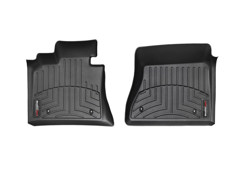 WeatherTech 13+ Hyundai Genesis Coupe Front FloorLiner - Black - Graveyard Performance