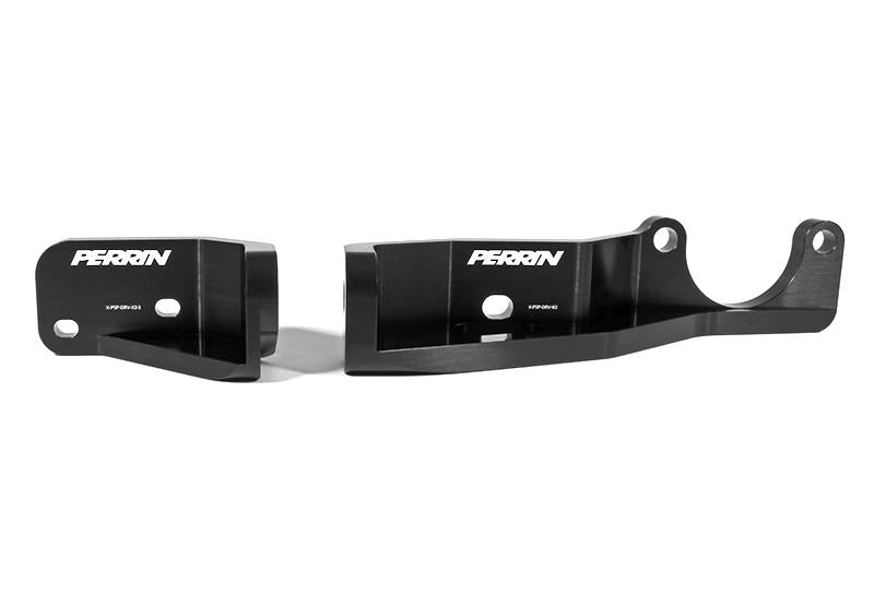 PERRIN 15-21 Subaru Impreza/WRX/STI Pitch Stop Mount & Firewall Brace - Black - Graveyard Performance