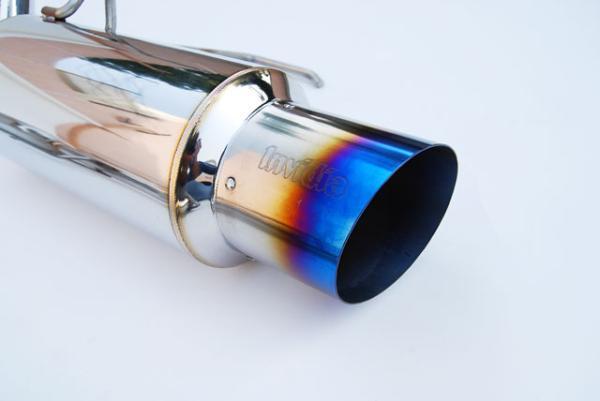 Invidia 92-99 Honda Civic EX/SI Models Only Coupe 60mm (101mm tip) Titanium Tip Cat-Back Exhaust - Graveyard Performance