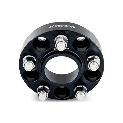 Mishimoto Wheel Spacers - 5x114.3 - 67.1 - 25 - M12 - Black - Graveyard Performance