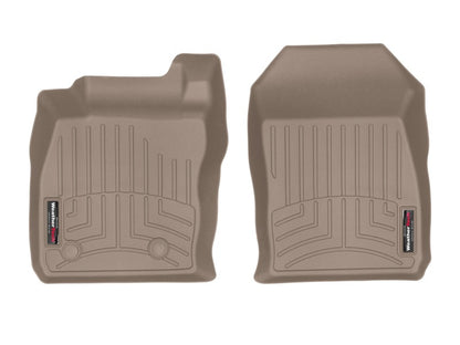 WeatherTech 11-19 Ford Fiesta Front FloorLiner - Tan - Graveyard Performance