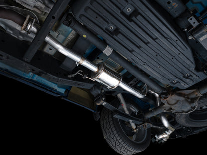 AWE 21-25 Ford F150 (14th Gen Reg Cab) Cat-Back Exhaust - 4.5in Dual Side Exit Diamond Black Tips - Graveyard Performance