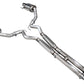 AWE 2024 Ford Mustang GT Fastback S650 RWD Touring Catback Exhaust w/ Dual Chrome Silver Tips