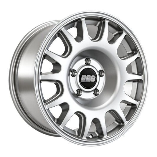 BBS TS-R 18x9in - 5x130 - 84.1 CB - ET25 - Satin Silver Wheel