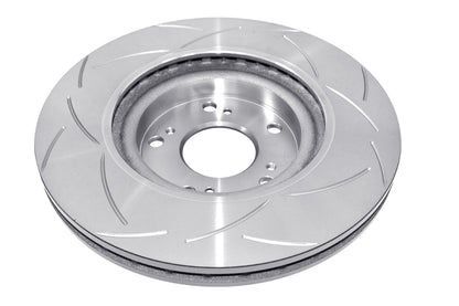 DBA 02-05 RSX (Type S) / 06-07 Civic Si 2.0L Front Slotted Street Series Rotor - Graveyard Performance