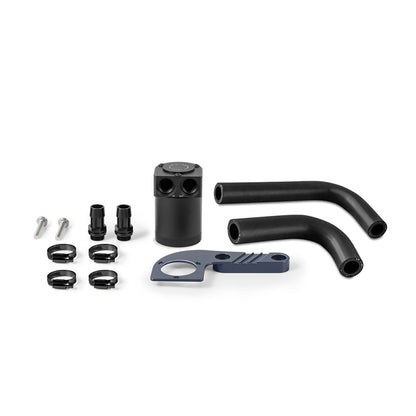 Mishimoto 15-20 BMW F8X M3/M4 Baffled Oil Catch Can - Mineral Gray - Graveyard Performance