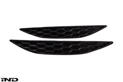 Acexxon MK7 Golf GTI Rear Reflector Insert Set - Honeycomb