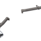 QTP 14-15 Chevrolet Camaro SS 6.2L 304SS Eliminator Muffler Delete Axle Back Exhaust w/4.5in Tips