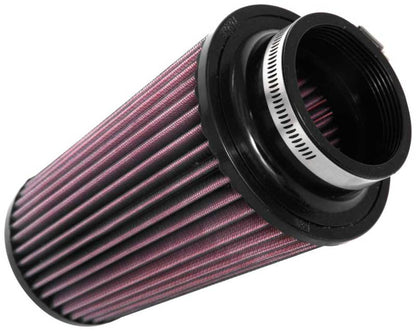 K&N Universal Round Tapered Filter 3 inch FLG / 5 inch Bottom / 4 inch Top / 7 7/8 inch Height - Graveyard Performance