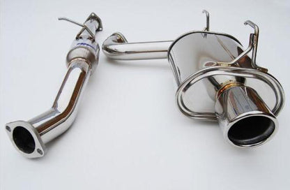 Invidia 00+ S2000 Q300 Rolled Stainless Steel Single Tip Cat-back Exhaust - Graveyard Performance