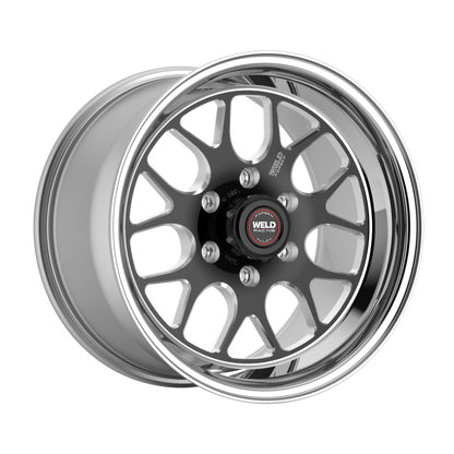 Weld S77 HD 17x9.0 / 6x139.7 BP / 5.7in. BS Black Wheel (Low Pad) - Non-Beadlock - Graveyard Performance