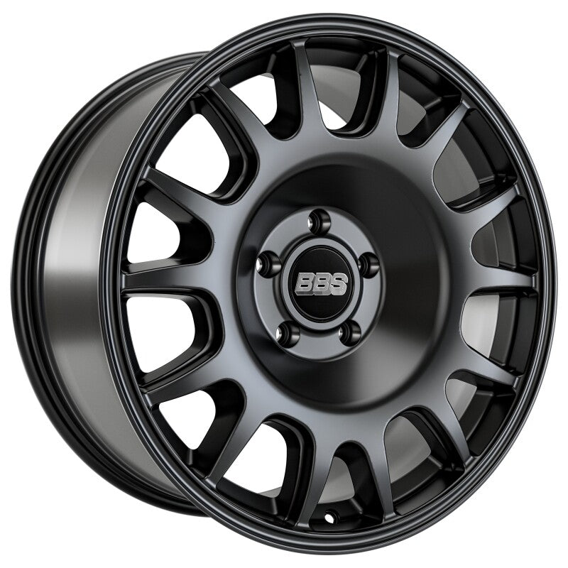 BBS TS-R 20x9in - 5x120 - 72.56 CB - ET30 - Satin Black Wheel