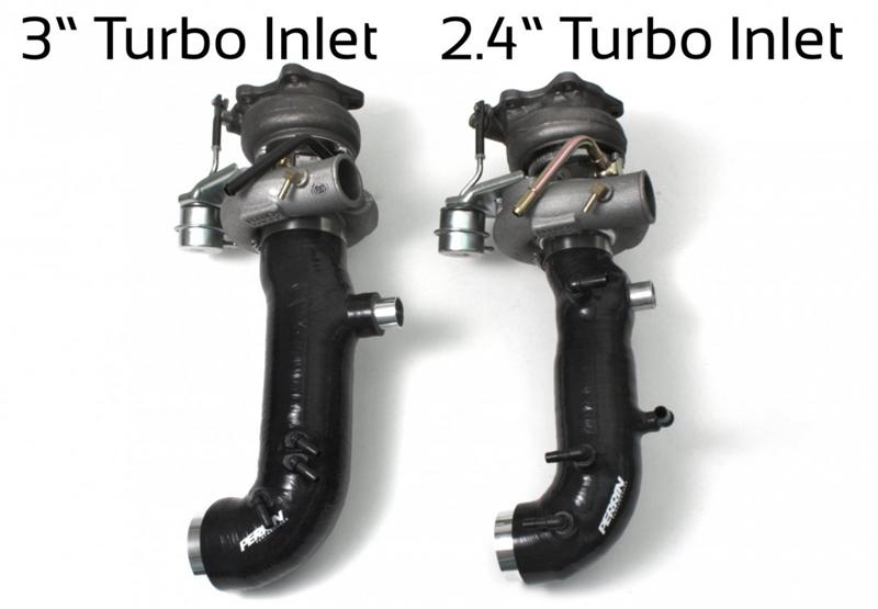 PERRIN 02-07 Subaru WRX / 04-21 STI Turbo Inlet Hose 3in. (For Aftermarket Turbos Only) - Black