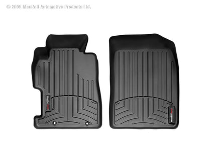 WeatherTech 06-11 Honda Civic Front FloorLiner - Black - Graveyard Performance