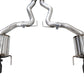 AWE 2024 Ford Mustang GT Fastback S650 RWD Touring Catback Exhaust w/ Dual Diamond Black Tips