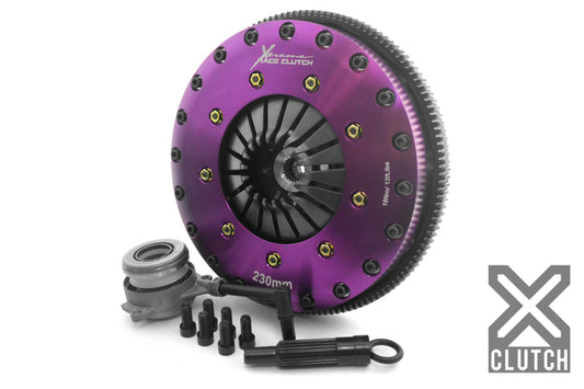 XClutch 05-06 Audi A3 Sportback 2.0L 9in Twin Solid Ceramic Clutch Kit - Graveyard Performance