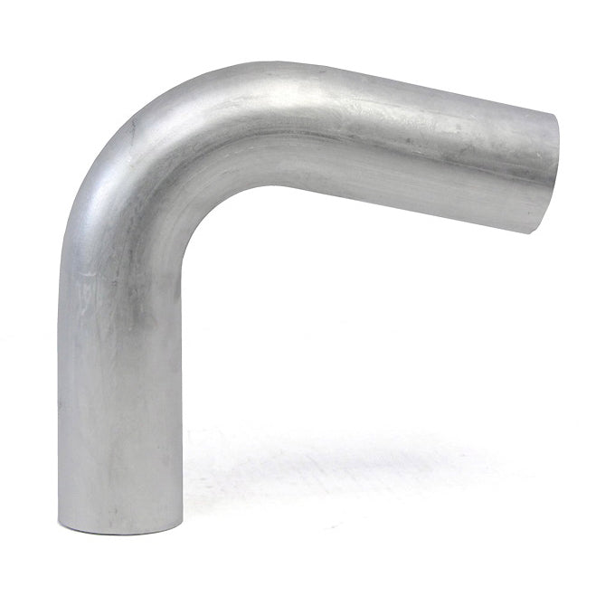 HPS 2.75 inch OD 100 Degree Bend 6061 Aluminum Elbow 16 Gauge w/ 4-5/16 inch CLR
