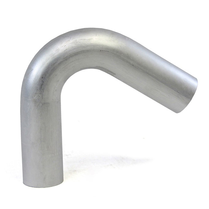 HPS 3.5 inch OD 120 Degree Bend 6061 Aluminum Elbow 16 Gauge w/ 5-5/8 inch CLR