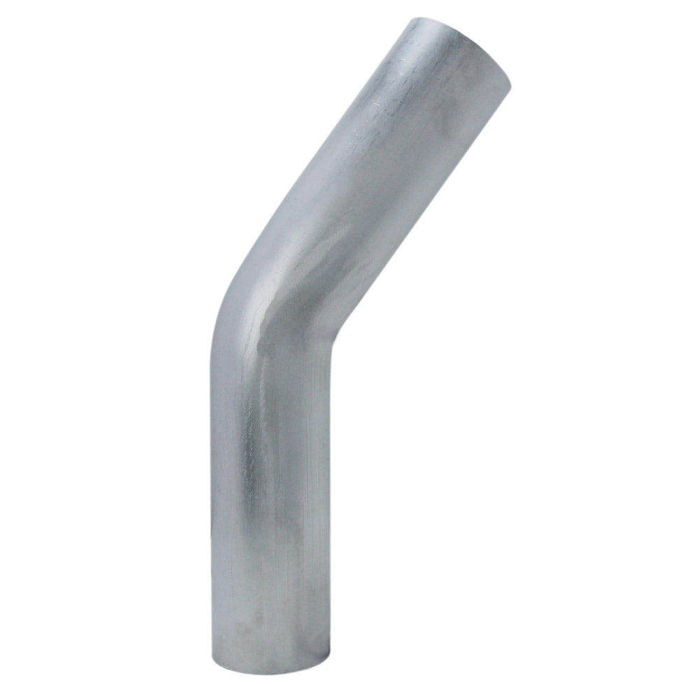 HPS 2 inch OD 35 Degree Bend 6061 Aluminum Elbow 16 Gauge w/ 3 1/8 inch CLR