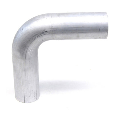 HPS 2 inch OD 90 Degree Bend 6061 Aluminum Elbow 16 Gauge w/ 2 inch CLR