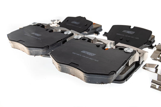 Speed By Design Ceramic Brake Pads For 3.0L Toyota Supra/BMW Z4 Iron Rotors - Graveyard Performance
