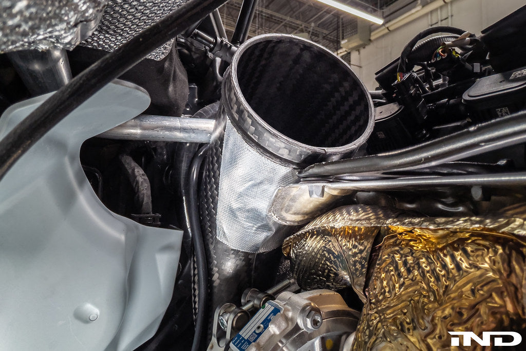 Eventuri Audi 8Y RS3 LHD Carbon Turbo Inlet - U.S. Market - Graveyard Performance