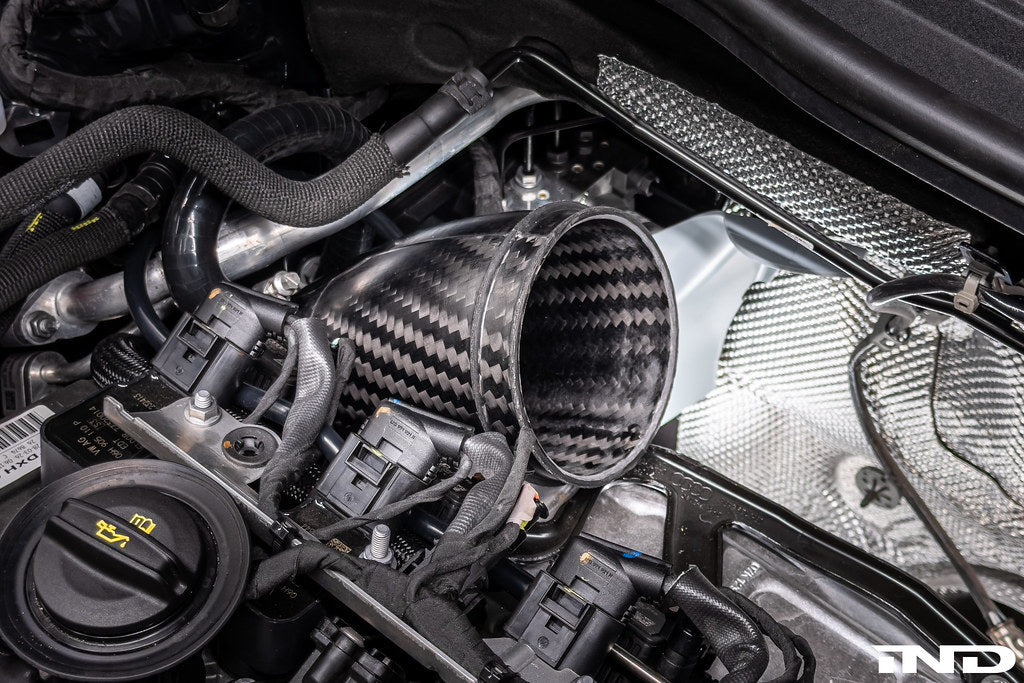 Eventuri Audi 8Y RS3 LHD Carbon Turbo Inlet - U.S. Market - Graveyard Performance