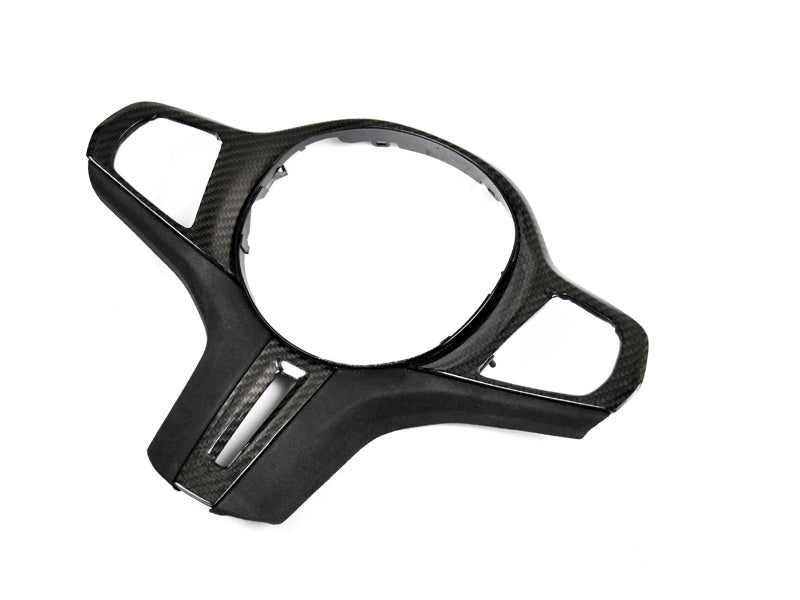 AutoTecknic Carbon Alcantara Steering Wheel Trim - G20 3-Series