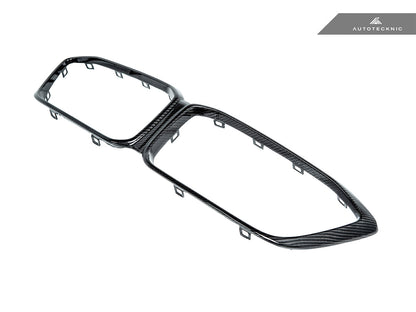 AutoTecknic Replacement Dry Carbon Grille Surround - F87 M2 Competition - Graveyard Performance