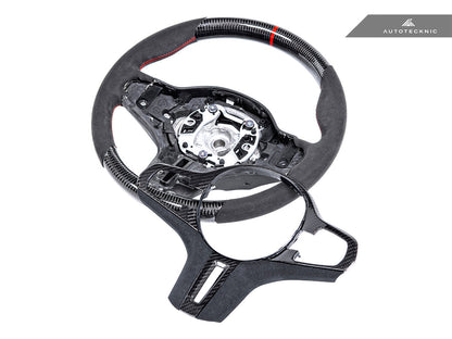 AutoTecknic Replacement Carbon Steering Wheel - F95 X5M | F96 X6M