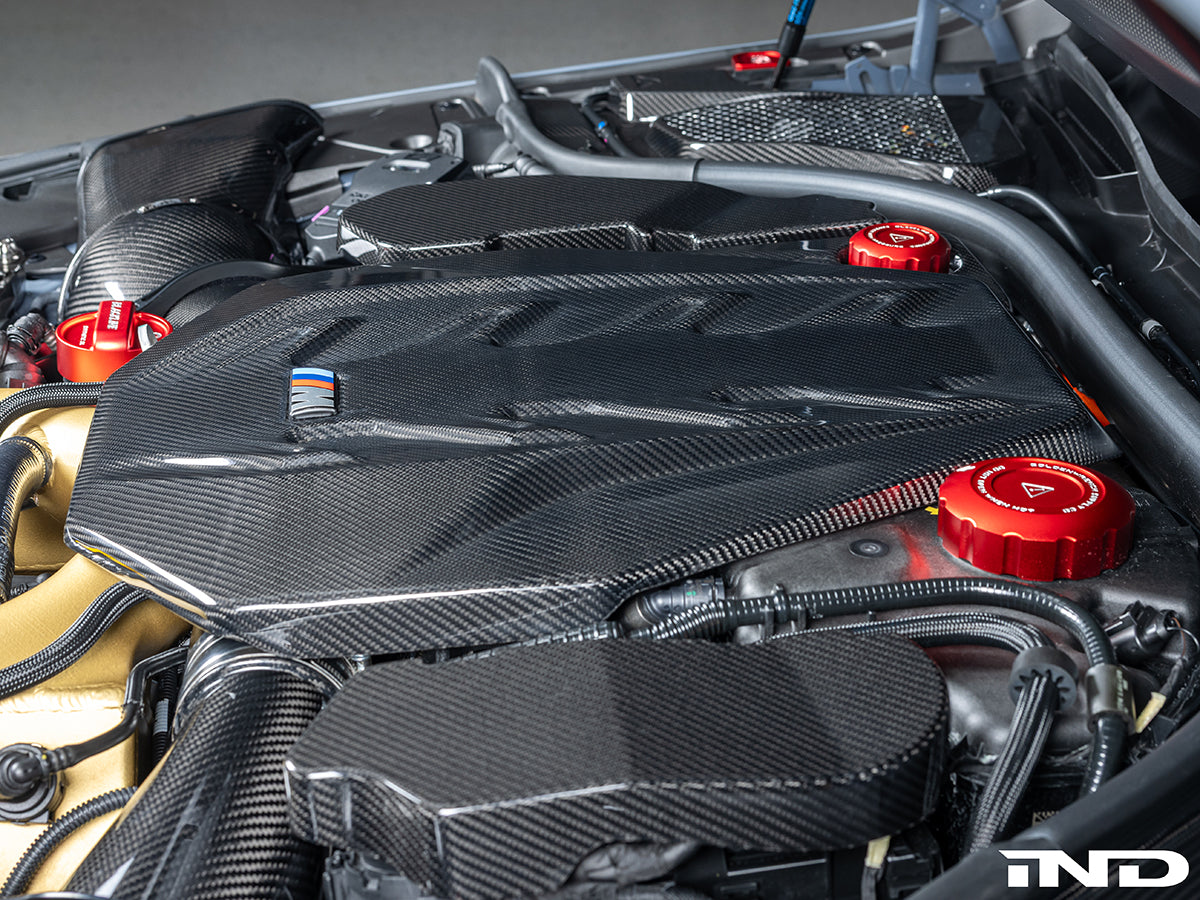 AutoTecknic Pre-Preg Carbon Engine Cover - G90/ G99 M5 - Graveyard Performance