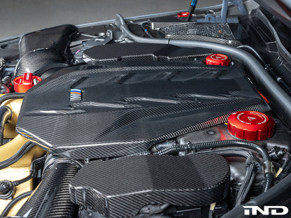 AutoTecknic Pre-Preg Carbon Engine Cover - G90/ G99 M5 - Graveyard Performance