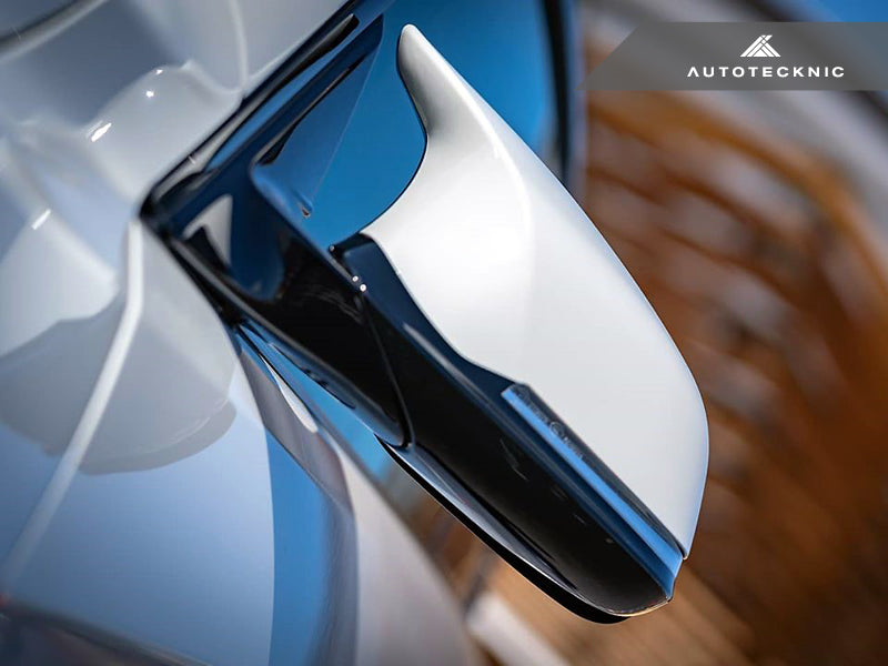 AutoTecknic Version III M-Inspired Mirror Housing Kit - F22 2-Series | F30 3-Series | F32 4-Series | F87 M2 - Graveyard Performance