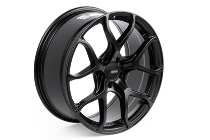 APR A01 Flow Formed - 19X8.5 - 5x112 - ET45 - Satin Black Wheel - Graveyard Performance