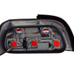 ANZO 1992-1998 BMW 3 Series E36 Coupe/Convertible Taillights Red/Smoke