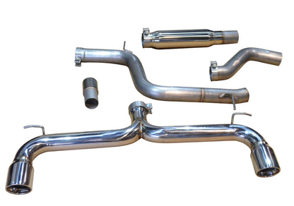 Injen 15-17 Volkswagen GTI 3in Cat-Back Stainless Steel Exhaust w/ Dual Polished Tips - Graveyard Performance