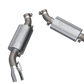 QTP 16-18 Chevrolet Camaro SS 6.2L 304SS AR3 Axle Back Exhaust w/4.5in Dual Tips