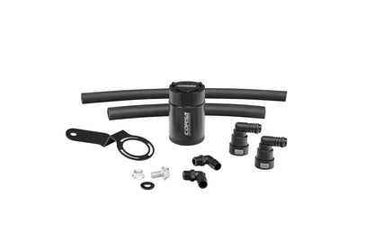 Corsa Performance 2015-2017 Ford Mustang 3 oz. Aluminum Oil Catch Can W/ Mounting Bracket - Graveyard Performance