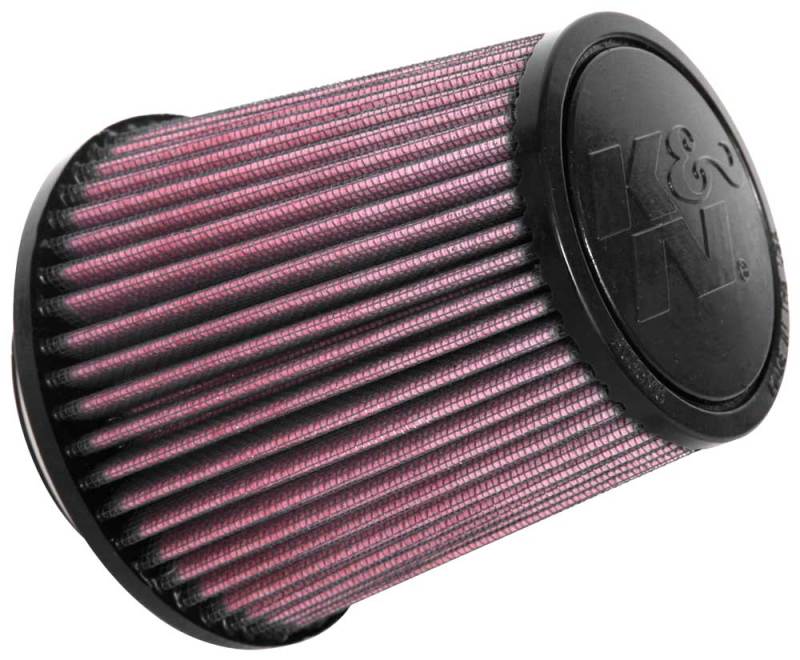K&N Universal Clamp-On Air Filter 2-3/4in FLG / 4-11/16in B / 3-1/2in T / 4-7/8in H - Graveyard Performance