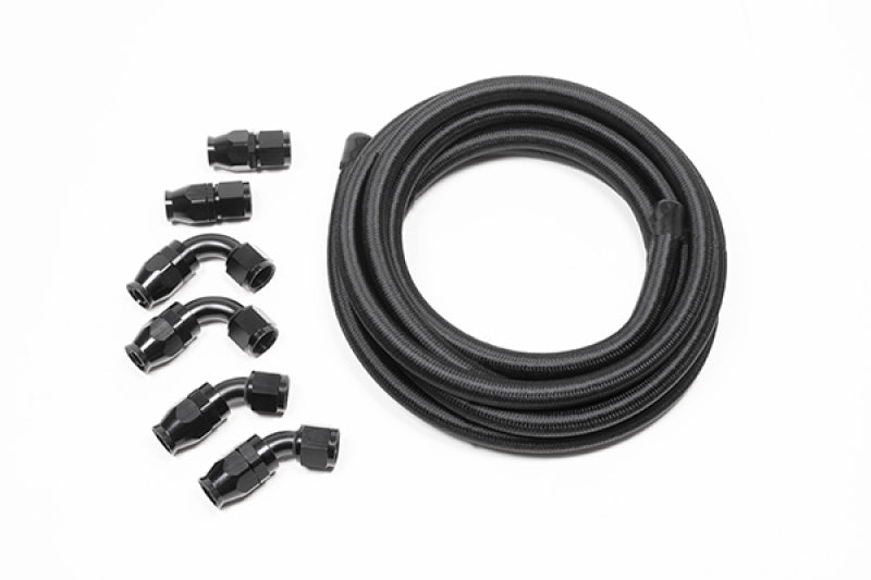 Radium Engineering 10AN Universal PTFE Hose Kit - Black - Graveyard Performance