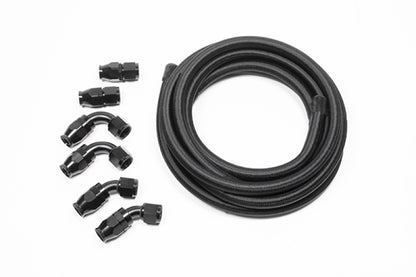 Radium Engineering 10AN Universal PTFE Hose Kit - Black - Graveyard Performance